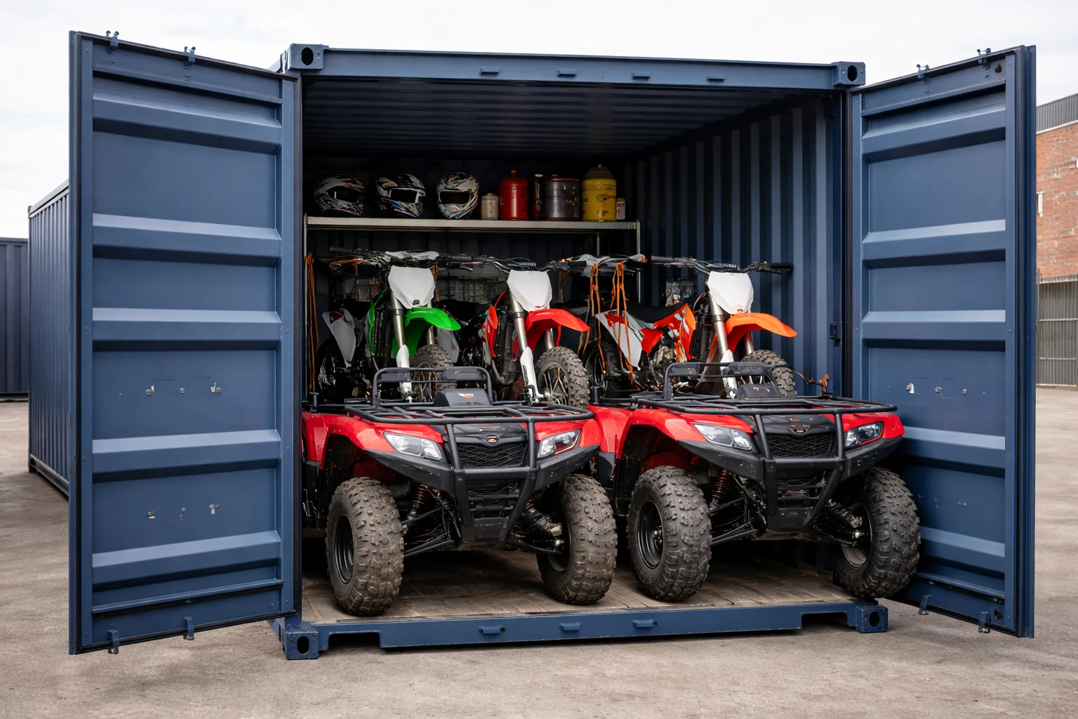 Self Storage for off-road vehicles in Briton Ferry, Swansea, Neath and Port Talbot